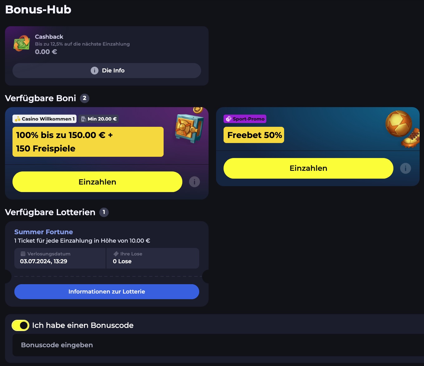 BDMbet Bonus-Hub